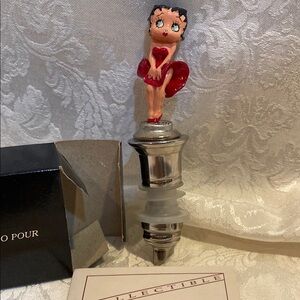 Betty Boop Wine Bottle Stopper